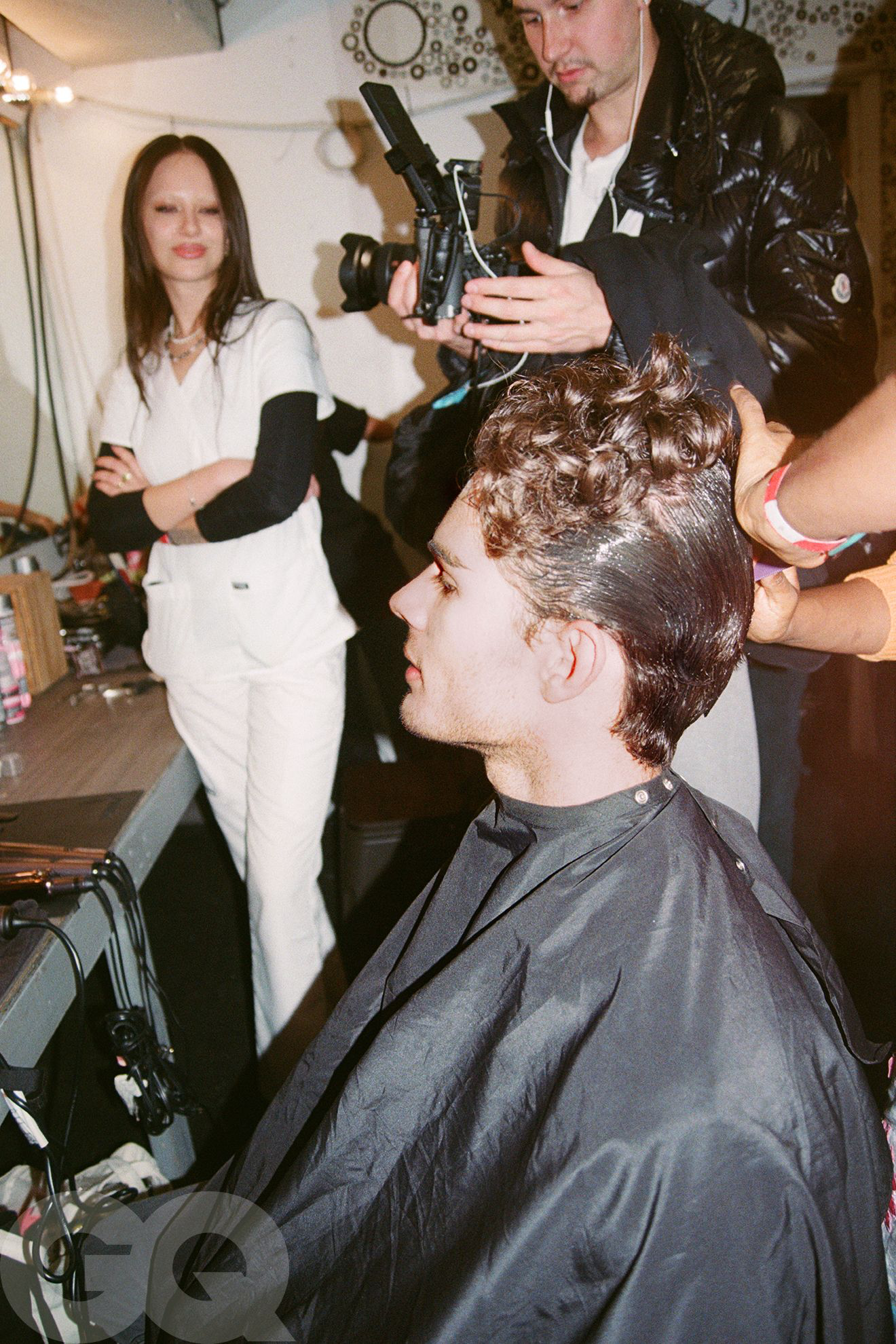 Clavicular behind the scenes